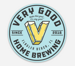 Very Good Home Brewing Sticker